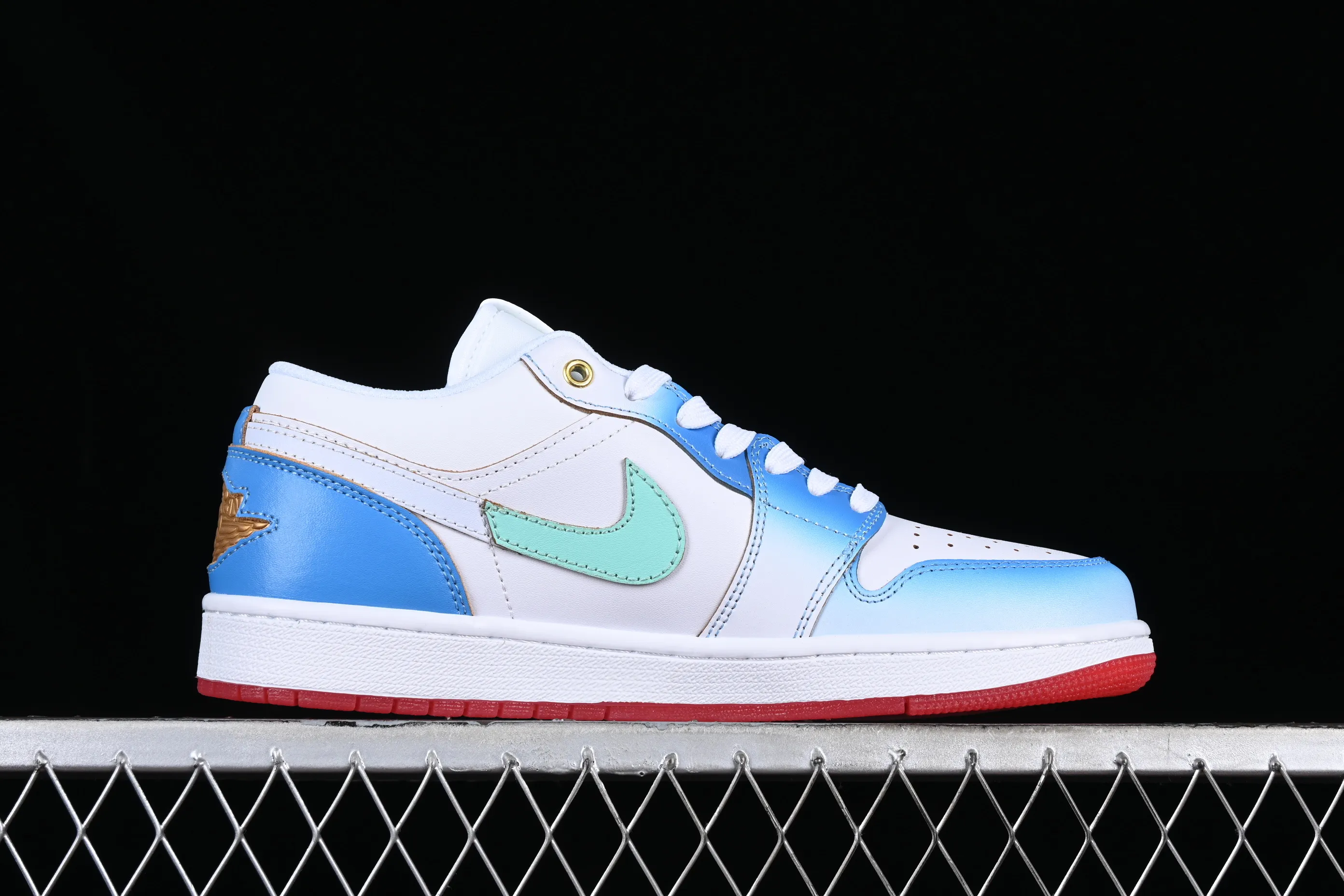 All categories Air Jordan Jordan series basketball shoes Air Jordan 1 Low Z version Air Jordan 1 Low AJ1 Joe 1 metal gradient low-top cultural casual sneakers FN8899-141